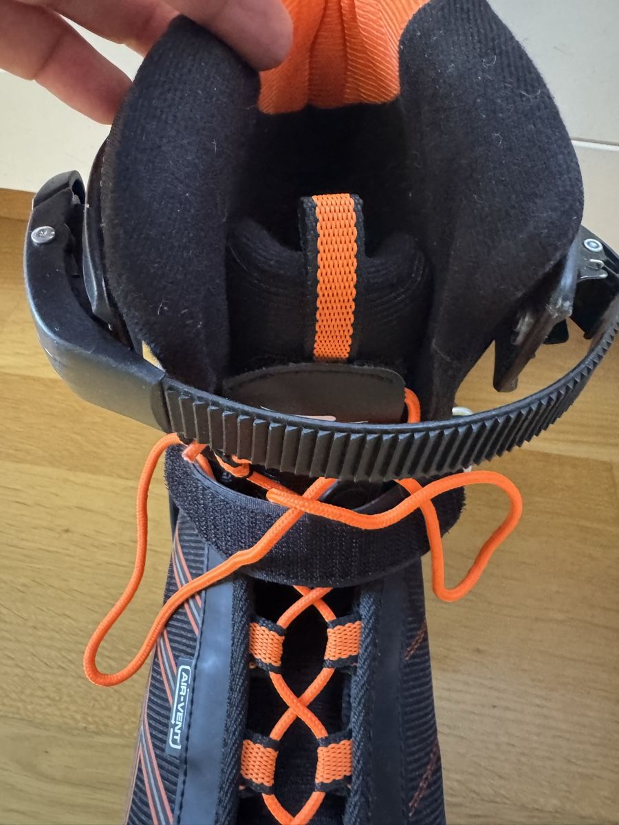 Pattini in linea & Pattini a rotelle: Inlineskates schwarz orange A7 gr 45 – Usato da Zürich venduto da oase69 3