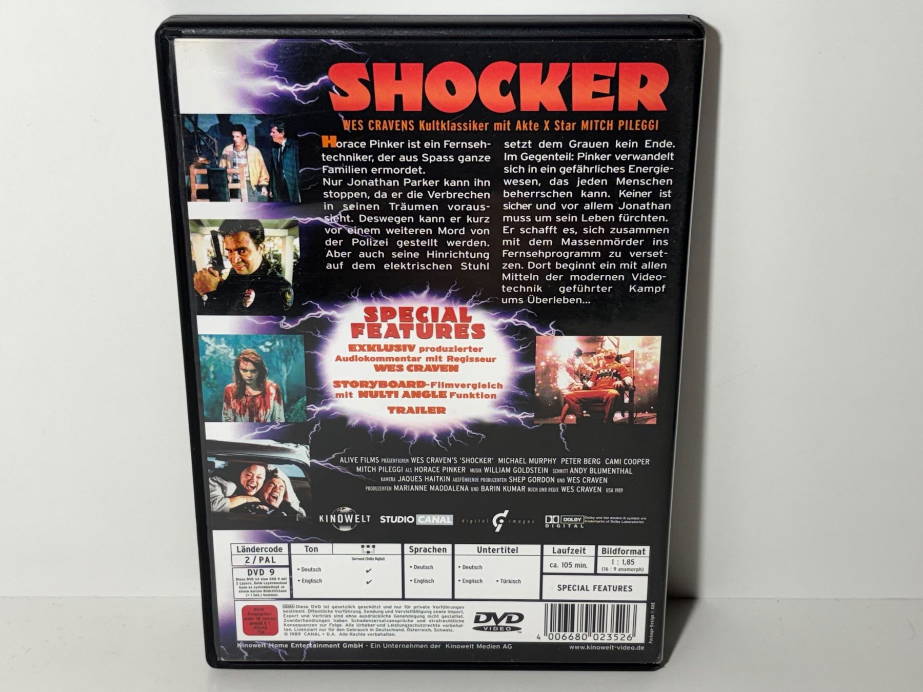 Tutti i DVDs: Shocker DVD – Usato da Wilderswil venduto da Sstriker 1
