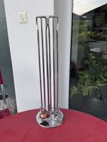Drehbarer Kapselhalter für Kapselkaffee, Chrom, 40 Kapseln