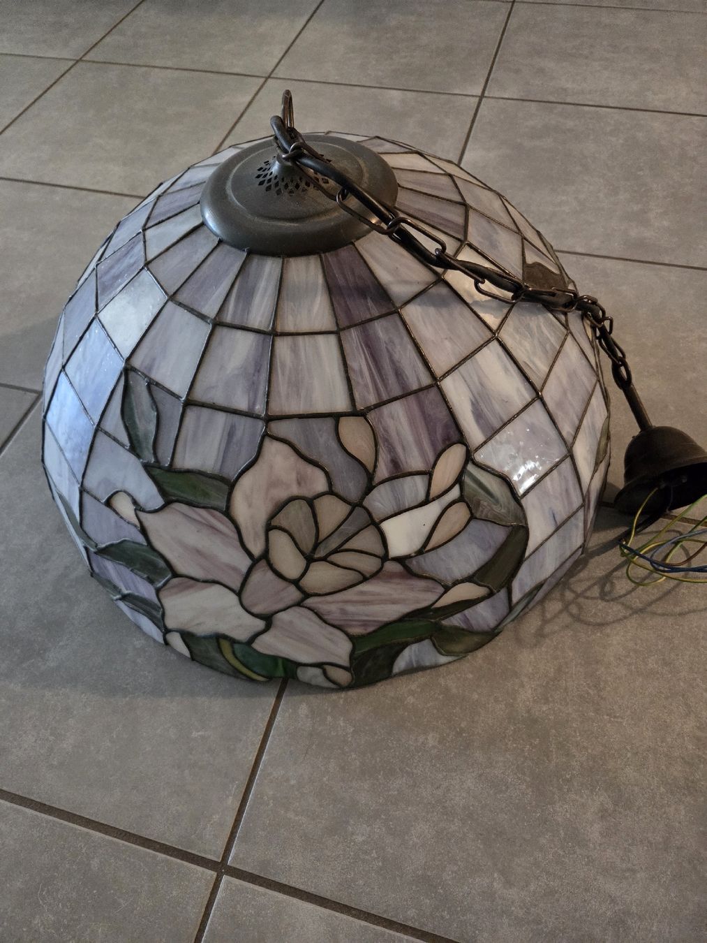 Lampadari & plafoniere: Wunderschöne Hängelampe im Tiffany-Stil, Lichterglanz – Usato da Gelterkinden venduto da sar_8vcz 1
