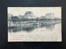 AK    1902  Zürich Utoschloss   (G998)
