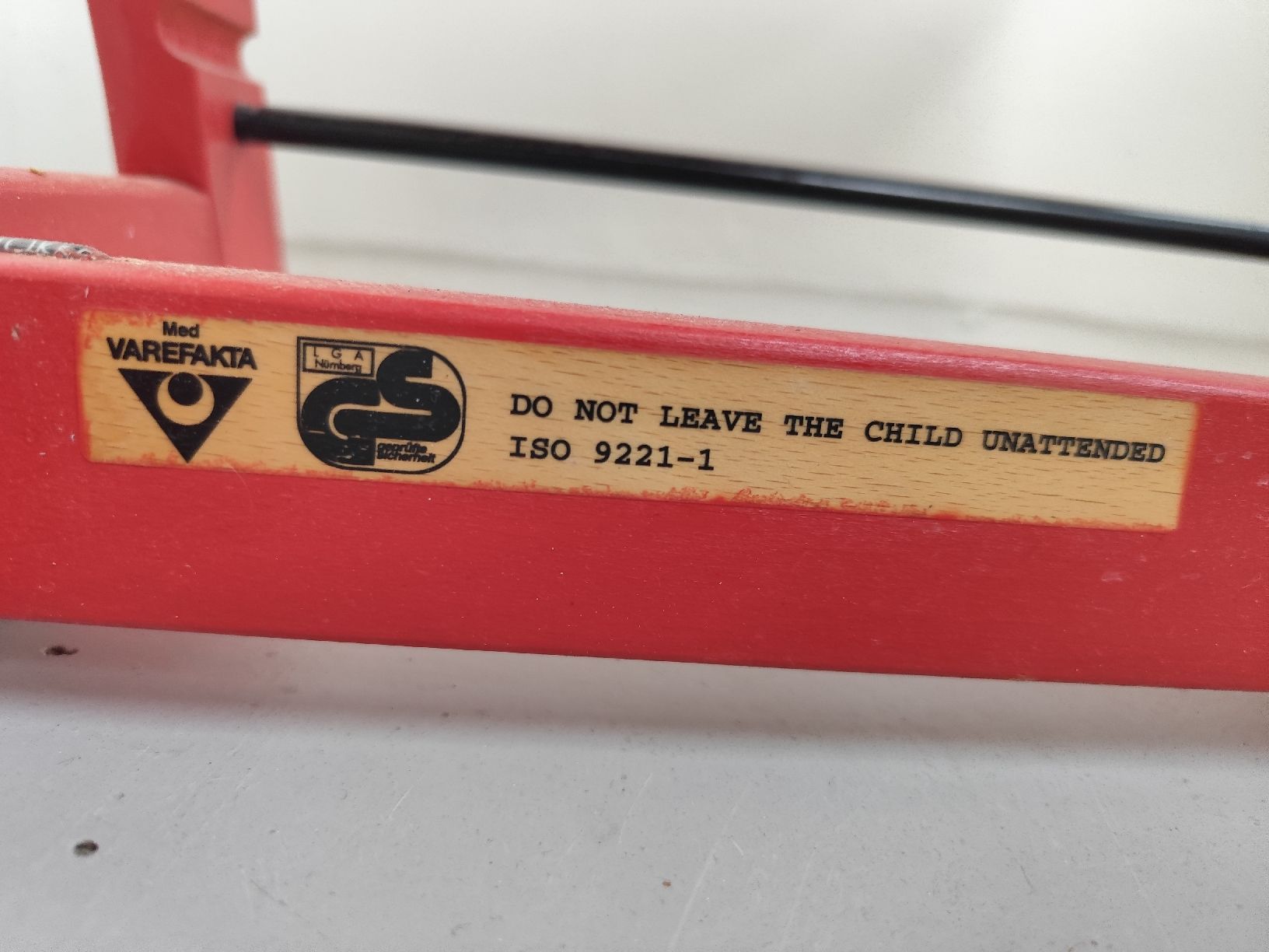 Stokke Seggioloni: Kinderhochstuhl rot – Usato da Mönchaltorf venduto da Vitalienbruder 4