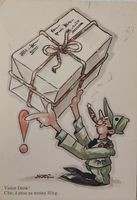 MILITAIRE - Vielen Dank !  Chic, il pèse au moins 10 kg.