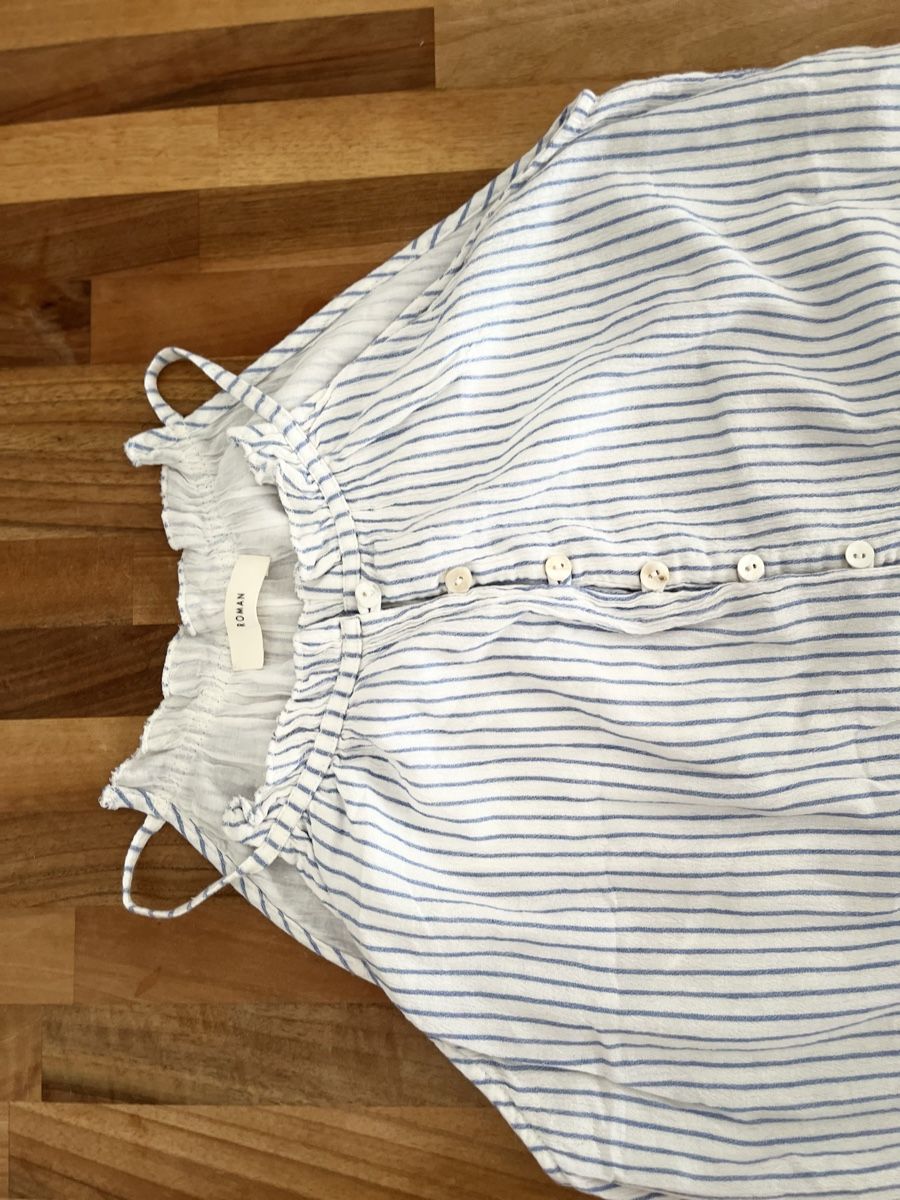 Massimo Dutti Vestiti: Einmal getragenes Roman Baumwolle Kleid – Nuovo (secondo la descrizione) da Wettingen venduto da epe_9vbf 7
