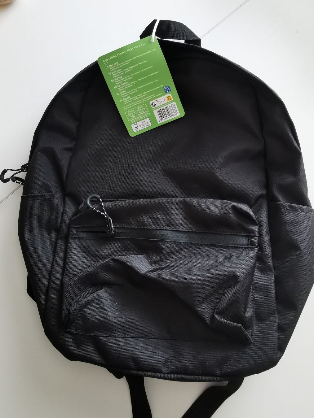 Rucksäcke: Rucksack schwarz neu  – Neu und originalverpackt aus Glattbrugg von riseca