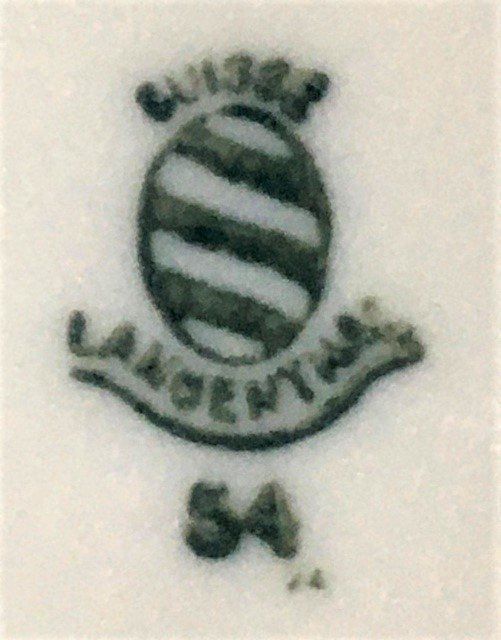 Piatti di portata: Servierplatte Langenthal 1954 oval écru – Usato da Wangen b. Olten venduto da Buntgemischt 3