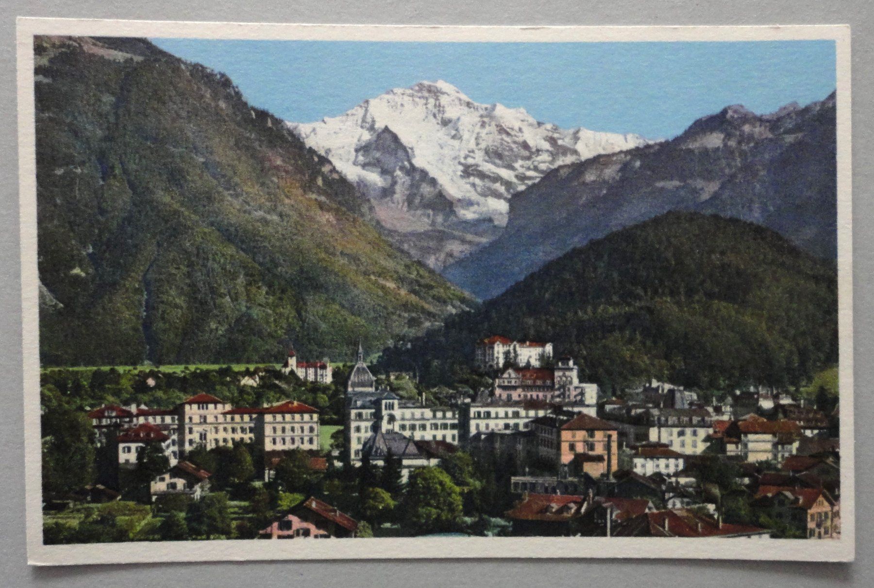Cartoline postali: Interlaken mit Jungfrau – Usato da Fétigny venduto da Billy2miny