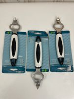 3er Set CUYDESA Flaschenöffner "DINO" Edelstahl, Neu!