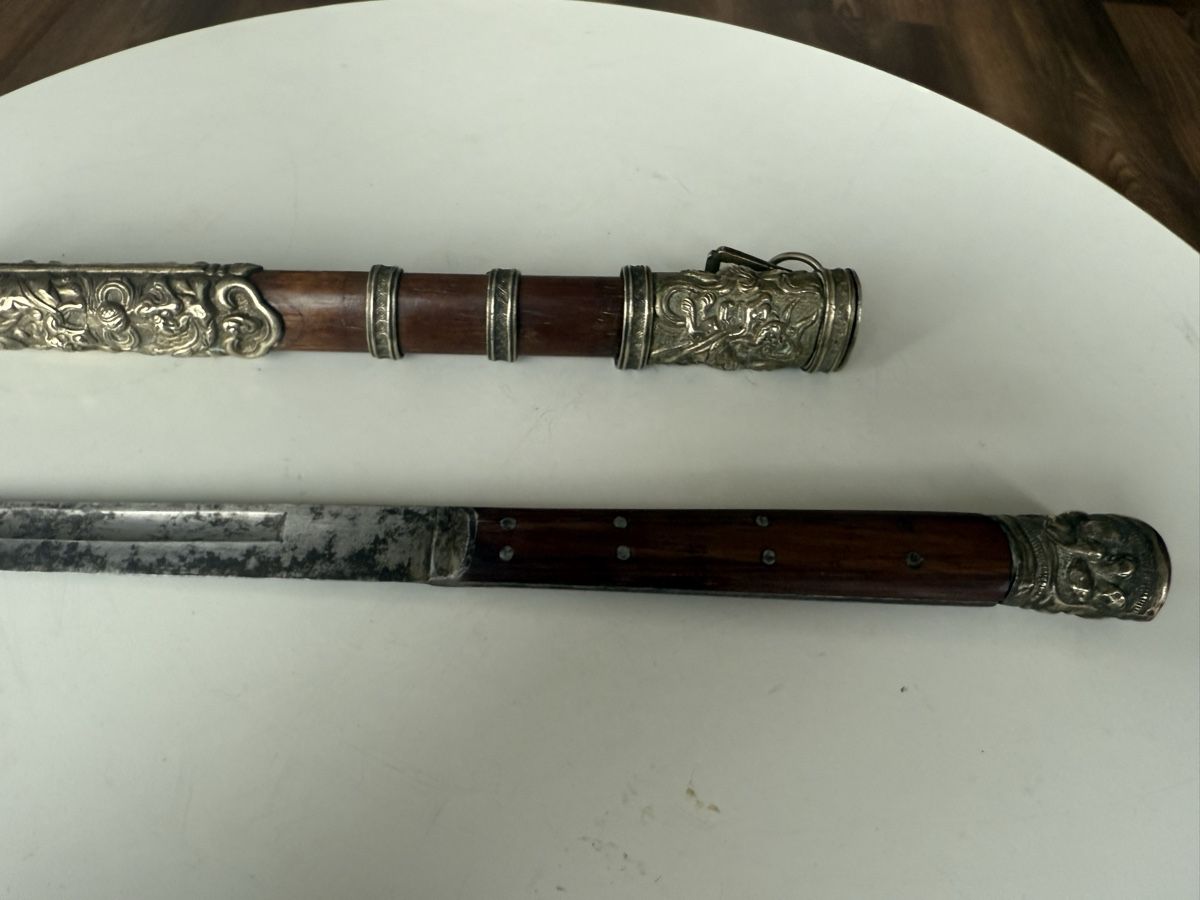 Besteck: Antikes chinesesches Messer – Gebraucht aus Wittnau von Rewachen 1