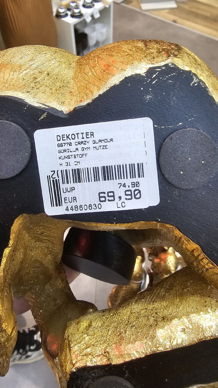 Tutte le decorazioni: Dekotier Gorilla Gym g – Nuovo (secondo la descrizione) da Mauren venduto da ehr_5cy6 1
