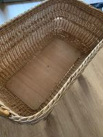 Stubenwagen Weidenkorb L 100cm B 55cm H 65cm leichte Gebrauc