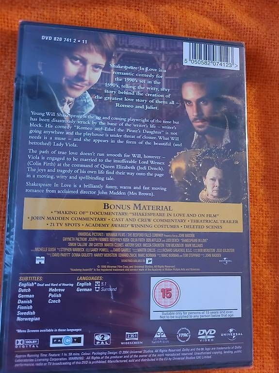 Tutti i DVDs: DVD Bundle : Oscar-Winning Romantic Dramas – Usato da Luzern venduto da Camil2000 4