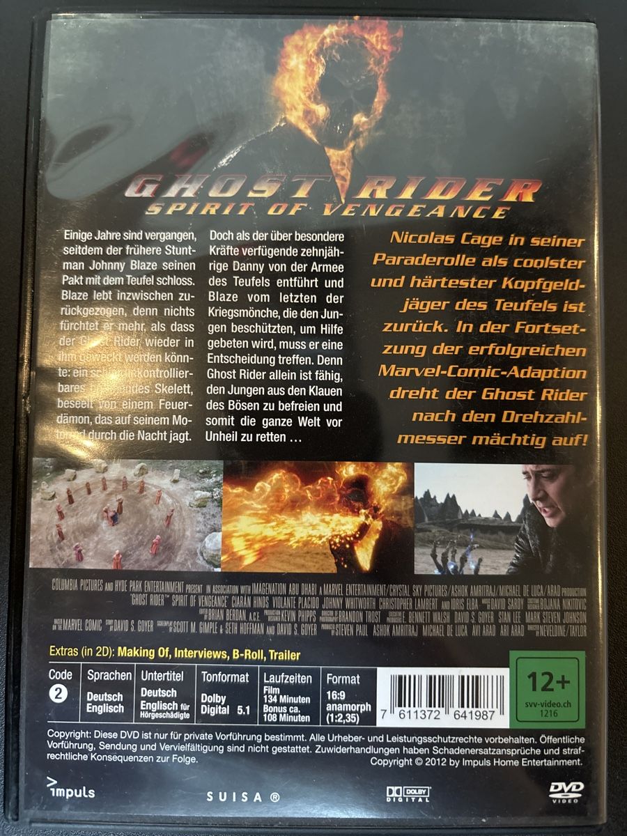 Tutti i DVDs: Nicolas Cage DVD collection – Usato da Oberentfelden venduto da Rabaelikus 3