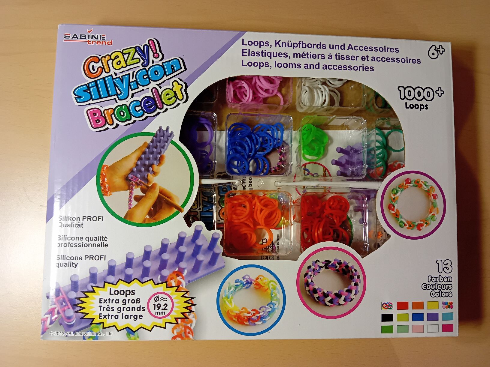 Kit bricolage: Rainbow Loom Set, Crazy! Bracelet – Usato da Schindellegi venduto da nin_7njd 2