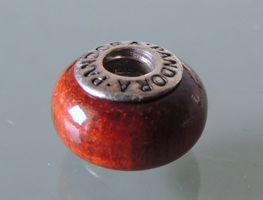 Original Pandora Charm Muirapiranga Holz Silber 925