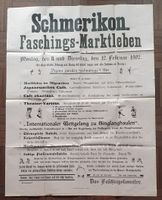 Originale Schmerikon Faschings-Marktleben, 1907