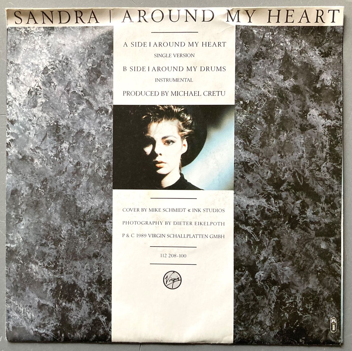 Vinyles: SANDRA - AROUND MY HEART – D'occasion à Poliez-Pittet par Newtown-Records 1