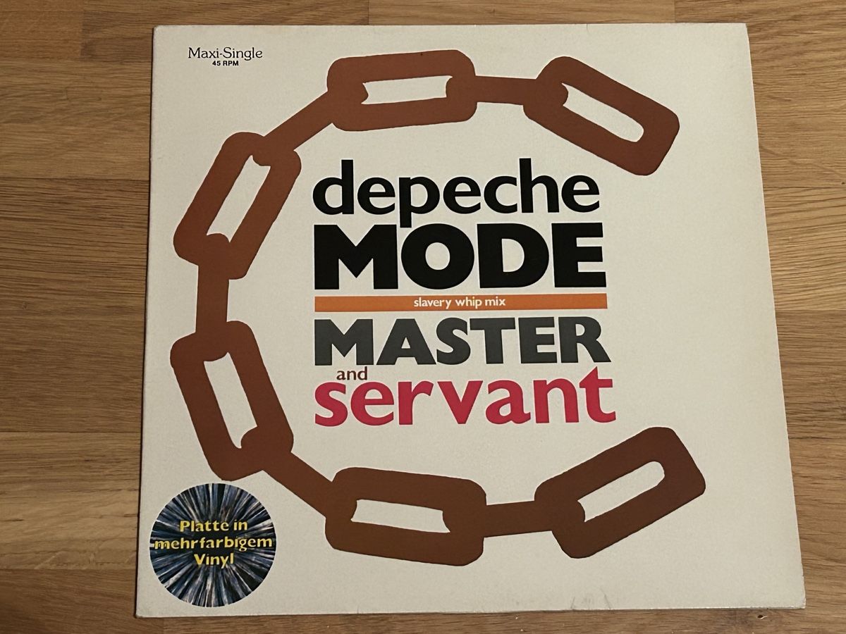 Dischi in vinile: Depeche Mode. 1984. Maxi. Grey Marbled Vinyl. Master & Serva – Usato da Faulensee venduto da Mizuno06