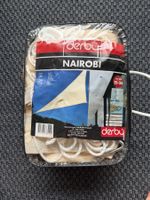Sonnensegel Derby NAIROBI, 3.6x3.6x3.6m, Farbe natur