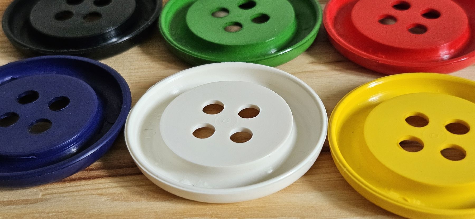 Knöpfe: 6 boutons décoratifs 5cm – Neu (gemäss Beschreibung) aus Carouge GE von Lea000 3