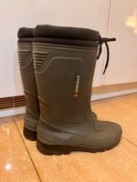 Gefütterte Spirale Gummistiefel olivgrün 39