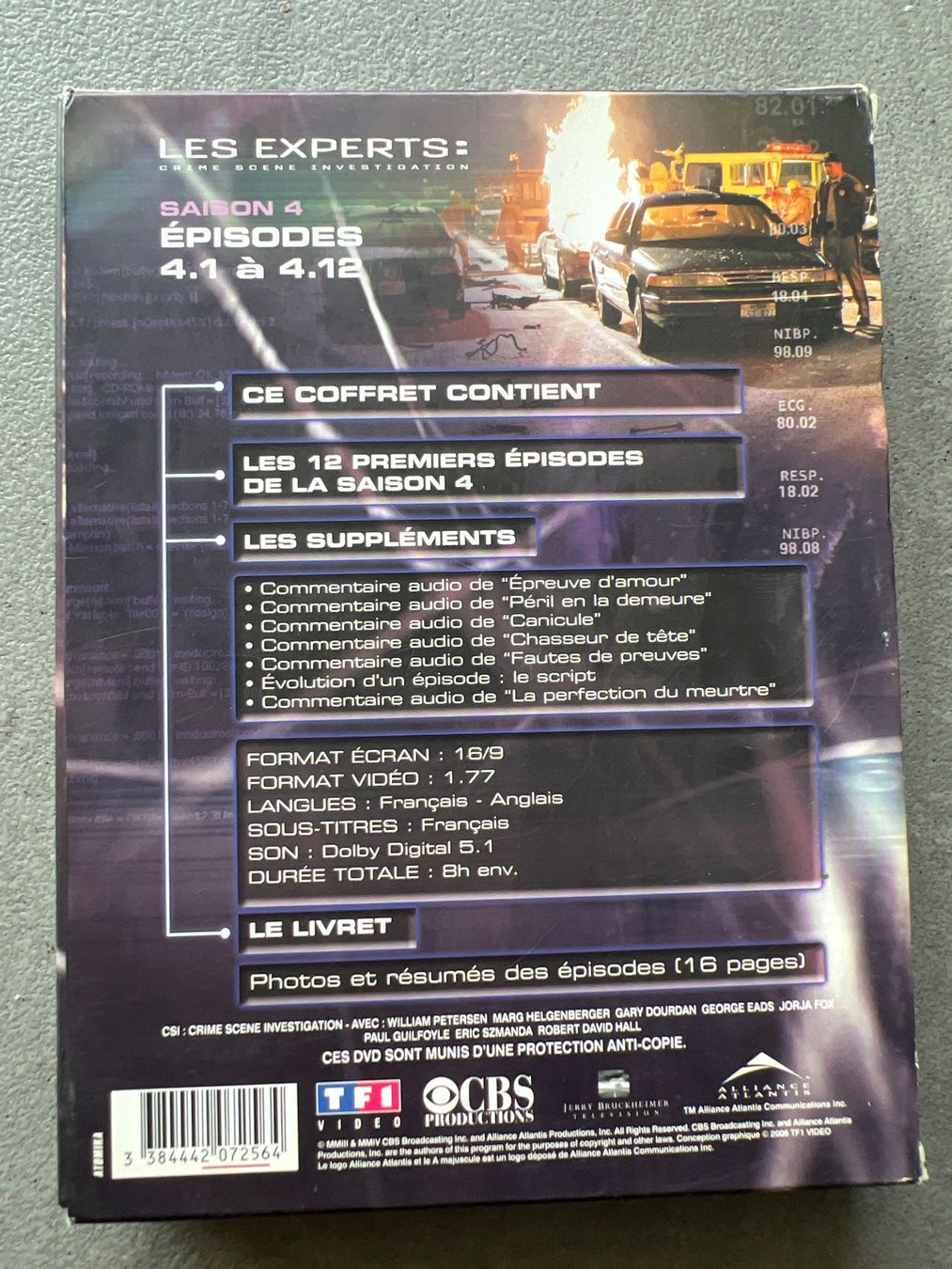 Alle DVDs: Coffret 3 DVD Les experts saison 4 – Gebraucht aus Bouveret von Feelgoodtrading 1