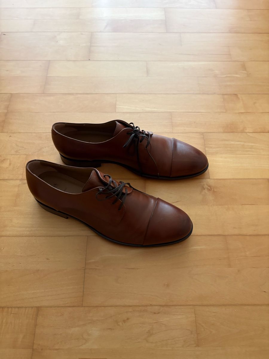 Hugo Boss Scarpe da uomo: Hugo Boss Lederschuhe in Gr. 42 – Nuovo (secondo la descrizione) da Reichenburg venduto da jonesmann 1