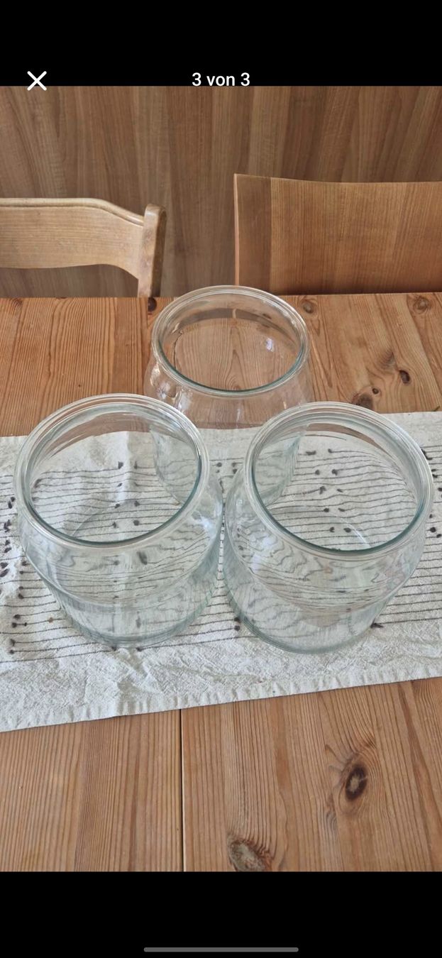 Ikea Behälter, rund/Glas, 3.3 l (Neu (gemäss Beschreibung)) in Bern für CHF 12 – mit Lieferung auf Ricardo kaufen