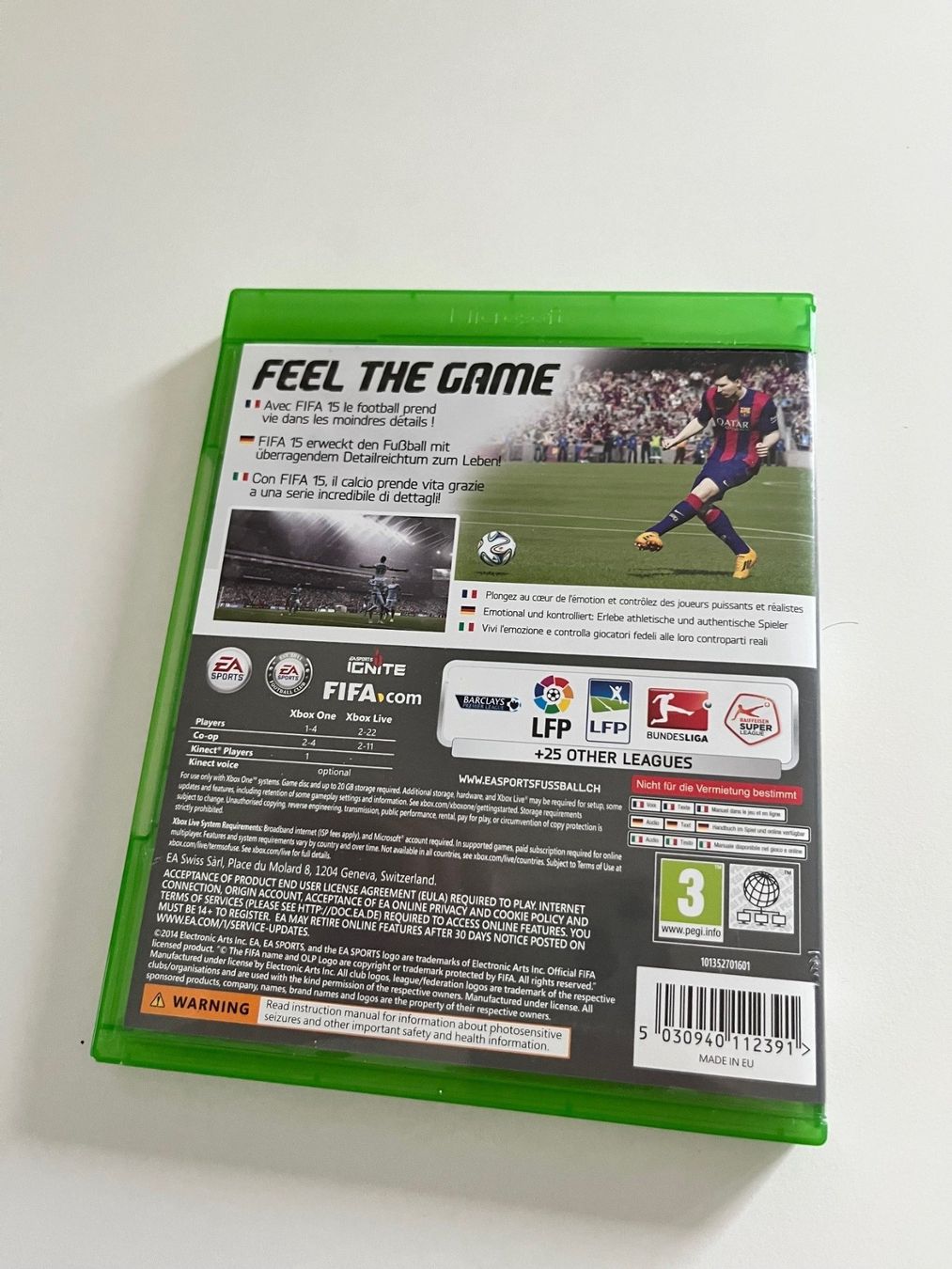 Microsoft Spiele: Videospiel FIFA 15 XBOX ONE – Gebraucht aus Oberentfelden von mar_hsq9 1