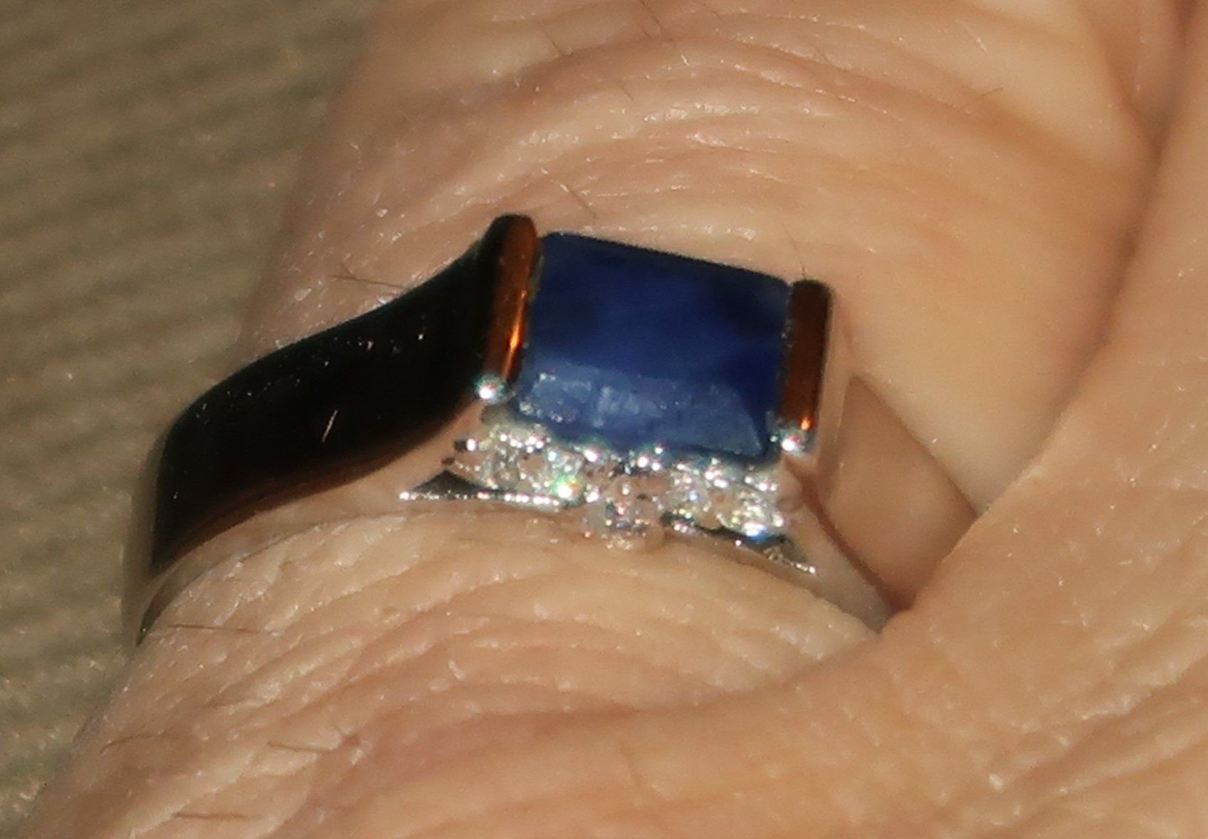 Ringe: Bague Saphir en argent sterling – Gebraucht aus Genève von Lrc 2