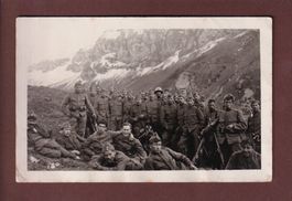 Photo - MILITAIRES à la Montagne // pli //