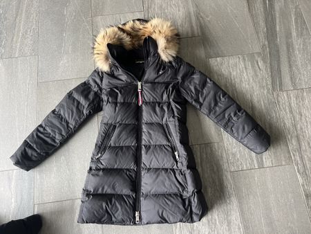 Damen Daunenjacke Tommy Hilfiger schwarz Grösse S 