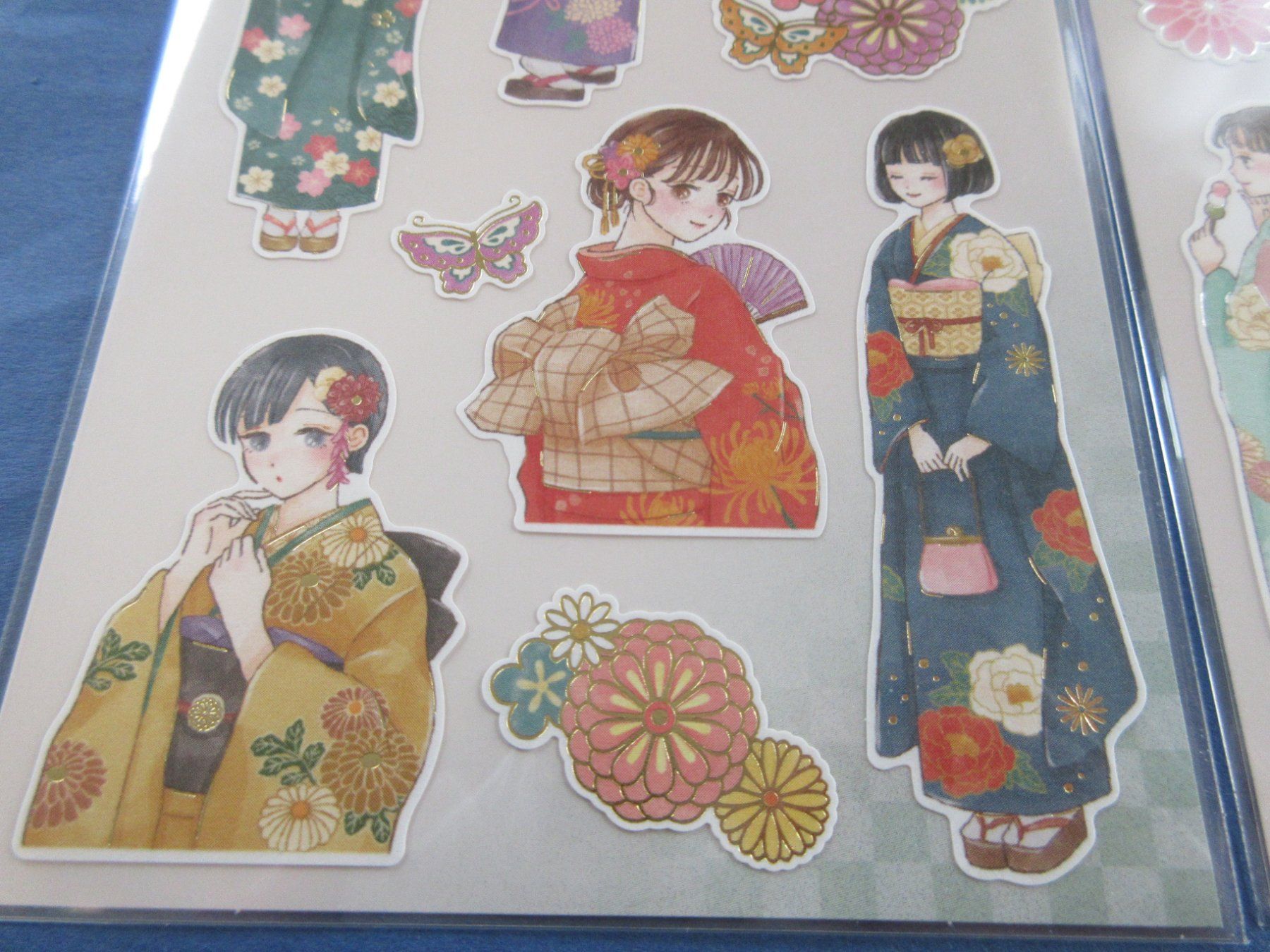 Sticker: Japanese Kimono Stickers! – Nuovo (secondo la descrizione) da Goldach venduto da mamakotzi 5