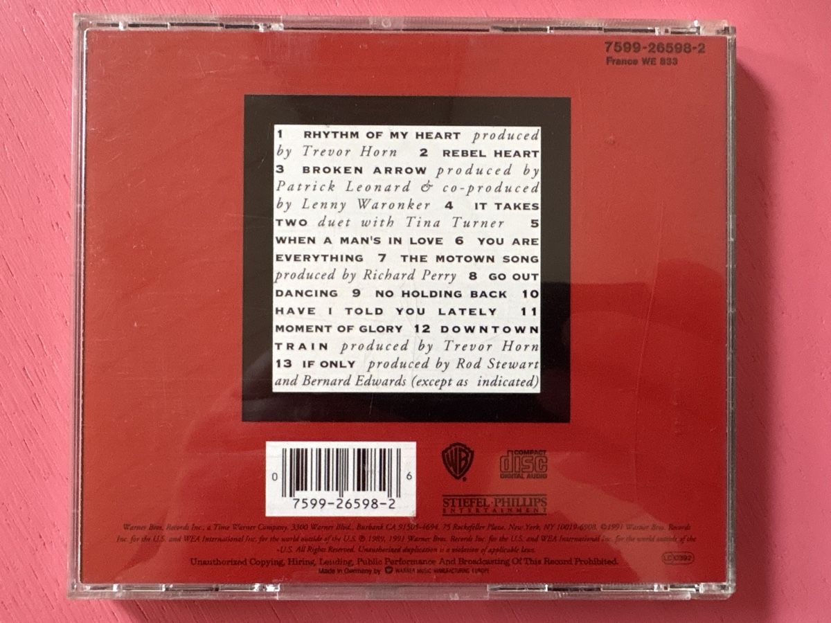 CD: Rod Stewart - Vagabond Heart – Usato da Lützelflüh-Goldbach venduto da Deiv4 1