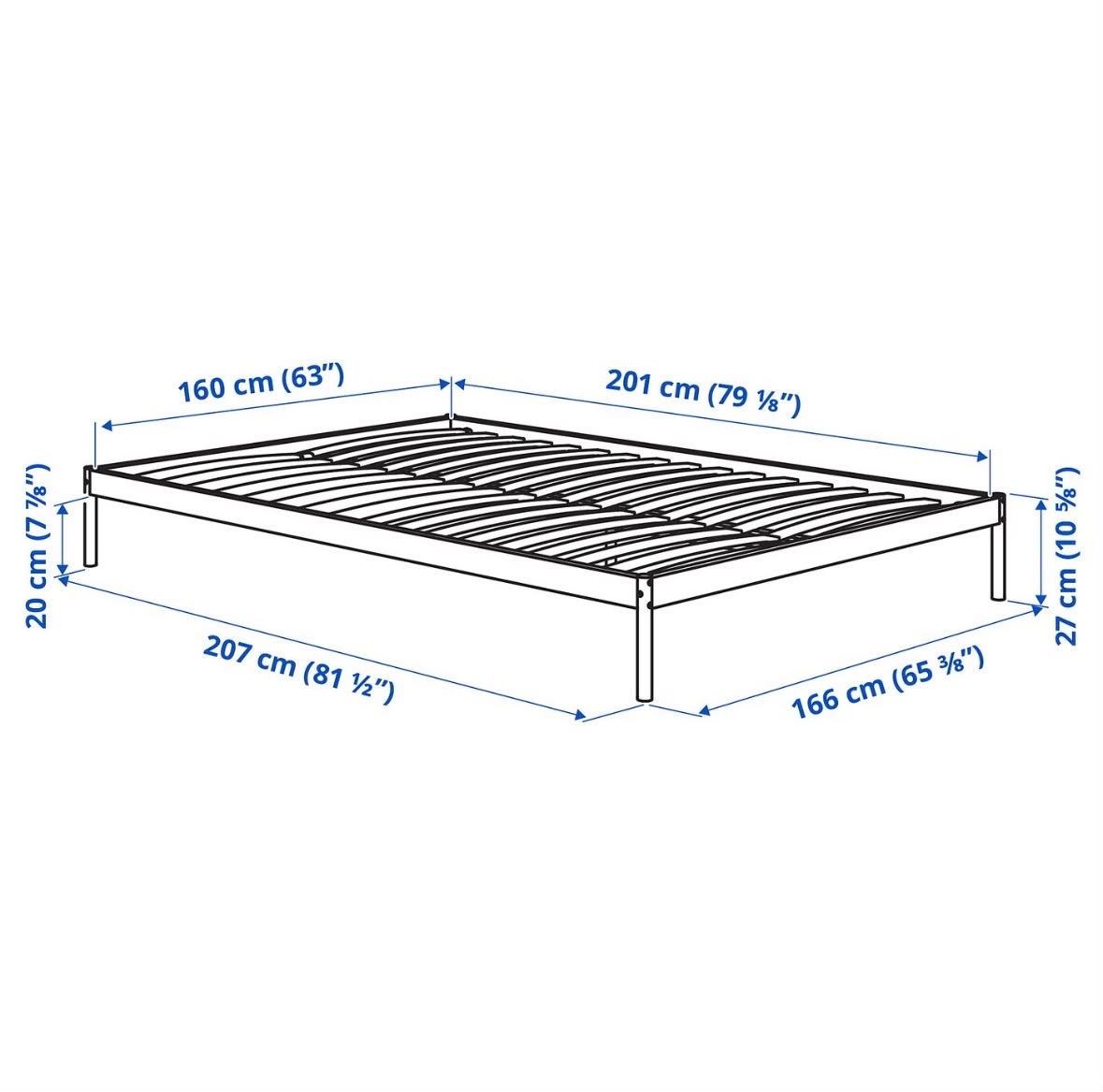 Betten: Ikea Bedframe 160x200cm – Gebraucht aus Küssnacht am Rigi von ced_s9vw 4