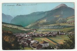 FELDPOST Postkarte 1943, Zillis mit Alte Kirche