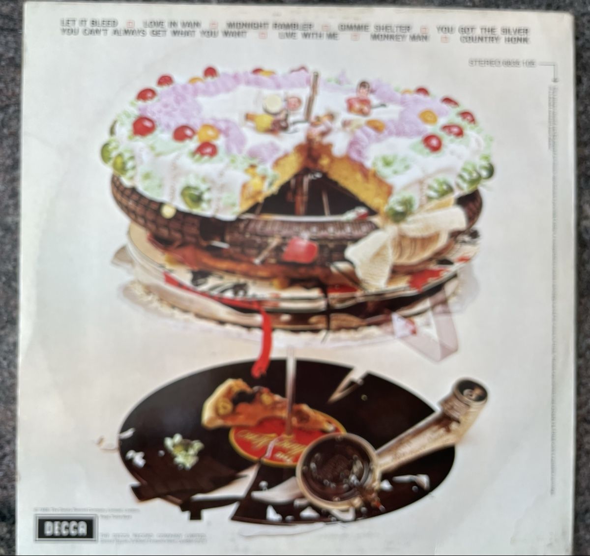 Vinyles: Rolling Stones - Let it bleed - Vinyl LP Decca – D'occasion à Olten par Bluespapst 1