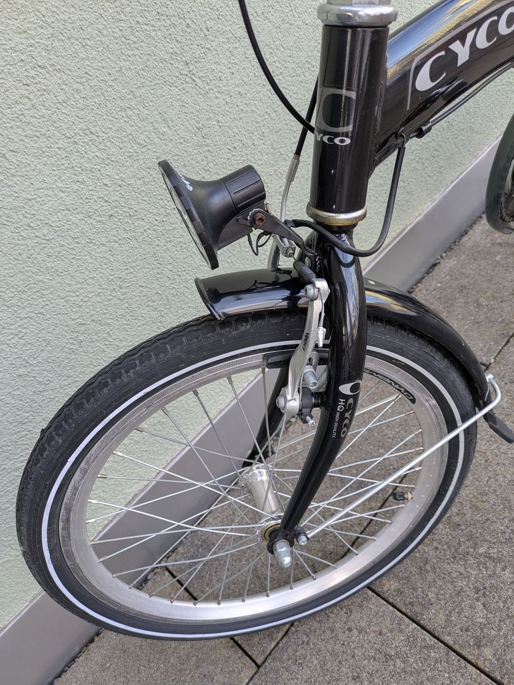 Faltrad, Klappvelo, Klapprad, Citybike von Cyco 20" schwarz (Gebraucht) in  Uznach fr CHF 70  nur Abholung auf Ricardo kaufen