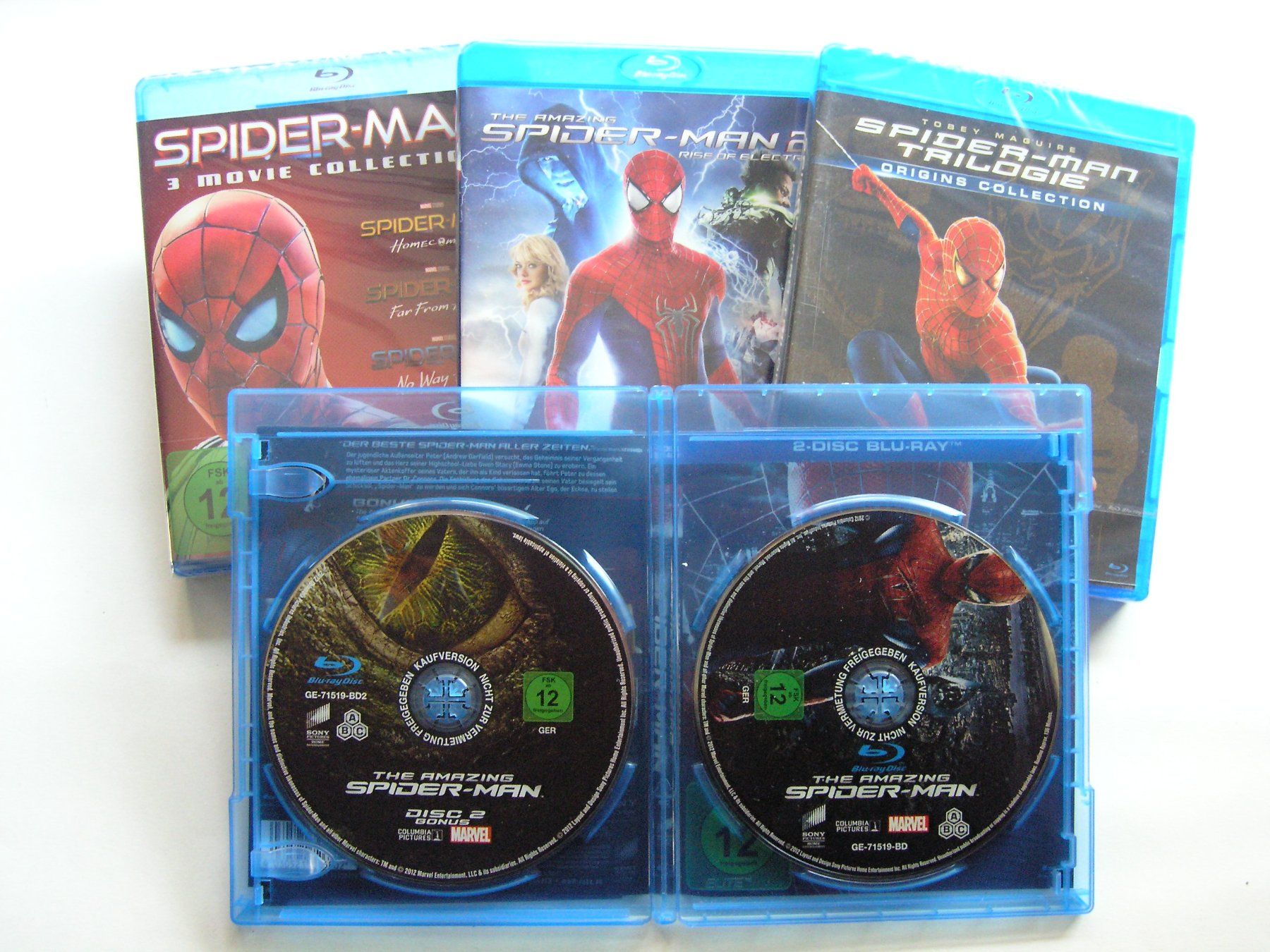 Tutti i DVDs: SPIDER-MAN complete COLLECTION – Nuovo (secondo la descrizione) da Zuzwil SG venduto da vette13 6