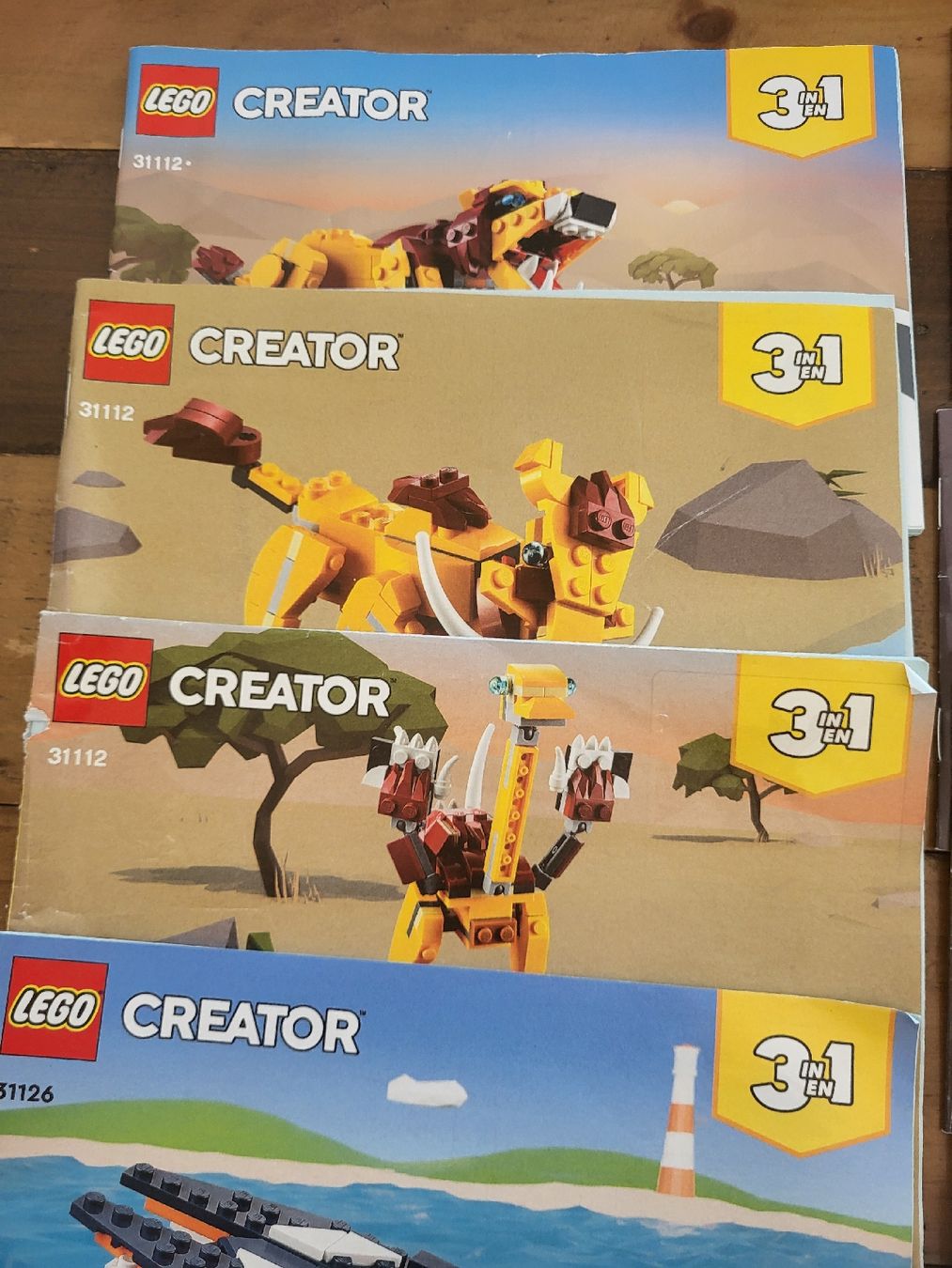 Lego Baukästen: Notices LEGO Creator 3in1 seules - Lot de 7 sets – Gebraucht aus Ursy von Tchoupitchou 1