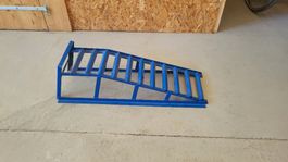 Rampe pour pneus en métal / Auffahrrampe metall