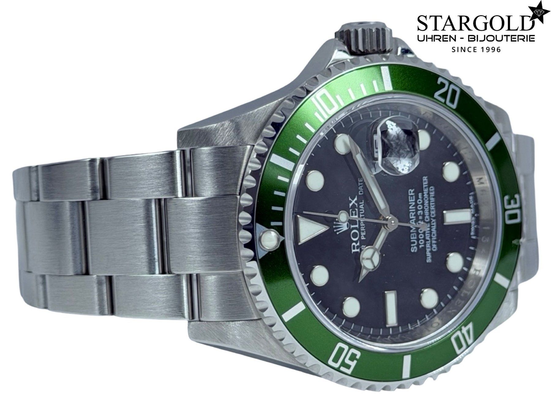 Rolex Orologi: Rolex Submariner Date - Kermit - 16610LV – Usato da Zürich venduto da Stargold-Uhren 2