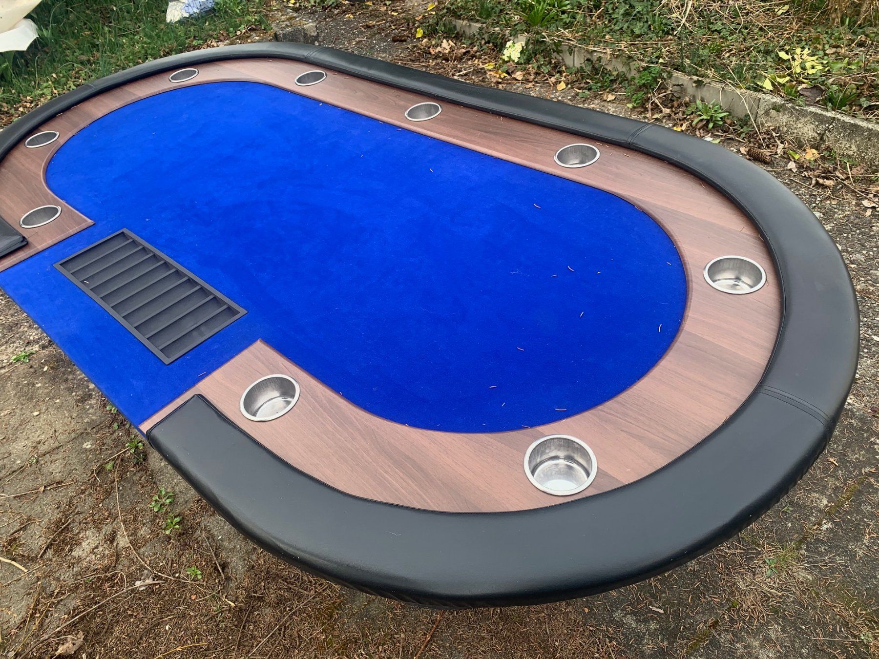 Tables: Pokertisch für 9 Spieler + Dealerplatz – D'occasion à Windisch par Trudi45 1