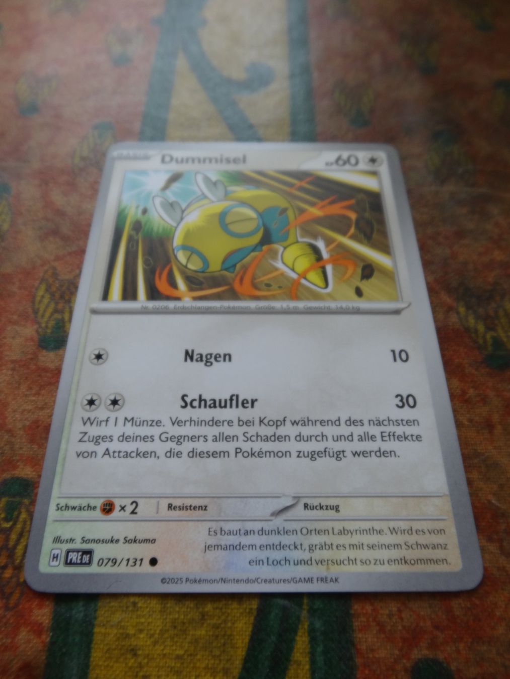 Pokémon Carte collezionabili: POKEMON  Dummisel    H  PRE DE   079/131   KP60  2025 – Usato da Romanel-sur-Lausanne venduto da Swift13