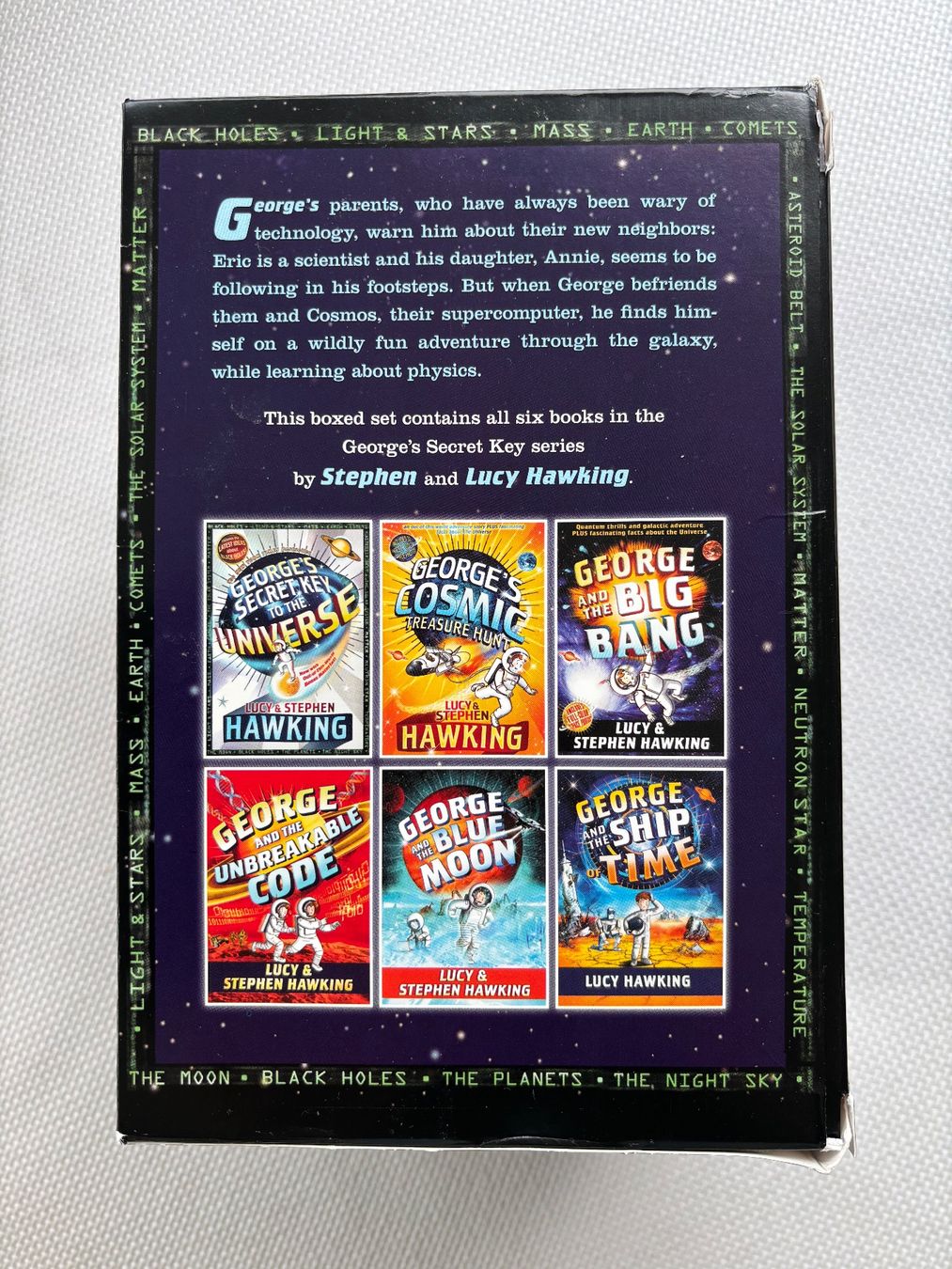 Libri: Stephen & Lucy Hawking: George Romane, 6 Bände Box – Usato da Wilen b. Wollerau venduto da sim_m7fg 2
