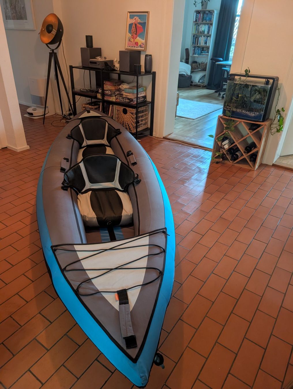 Decathlon Barche: ITIWIT inflatable kayak for 2 people – Usato da Zürich venduto da deb_n55g