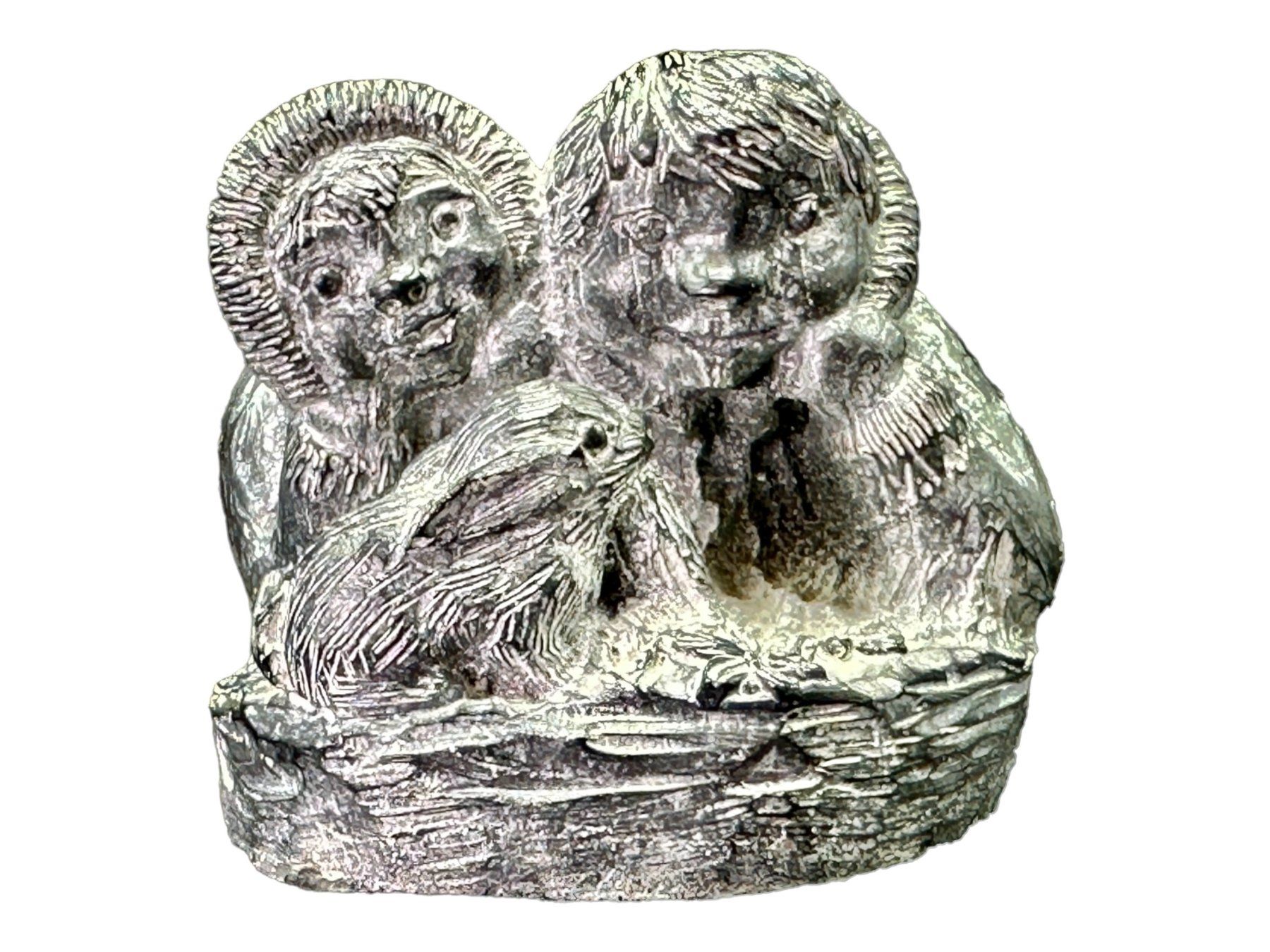 Sculture & Statue: WOLF sculpture inuite originale en stéatite. Canada – Usato da Morges venduto da magicle 7