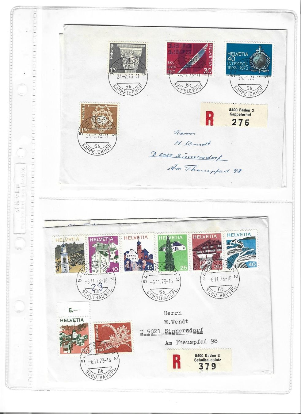 Tutti i francobolli: 10 lettres 10 Buchstaben – Usato da Delemont venduto da toutdubon11 4