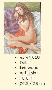 Dipinti: Liquidation !!  Original Oelbild 42 44 010 – Nuovo (secondo la descrizione) da Hagenbuch ZH venduto da Art-Agency 1