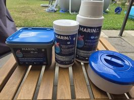 Marina Produkt für Pool mit Zubehör NEU